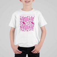 In October We Wear Pink T Shirt For Kid Ghost Breast Cancer Is Boo Sheet - Wonder Print Shop