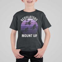 Funny Halloween Witch T Shirt For Kid Regulators Mount UpWitchy Vibes - Wonder Print Shop