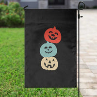 Vintage Halloween Pumpkin Funny Retro Gift Garden Flag Cute Spooky Season Clothing - Wonder Print Shop