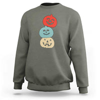 Vintage Halloween Pumpkin Funny Retro Gift Sweatshirt Cute Spooky Season Clothing - Wonder Print Shop