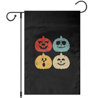 Retro Vintage Halloween Pumpkin Funny Gift Garden Flag - Wonder Print Shop
