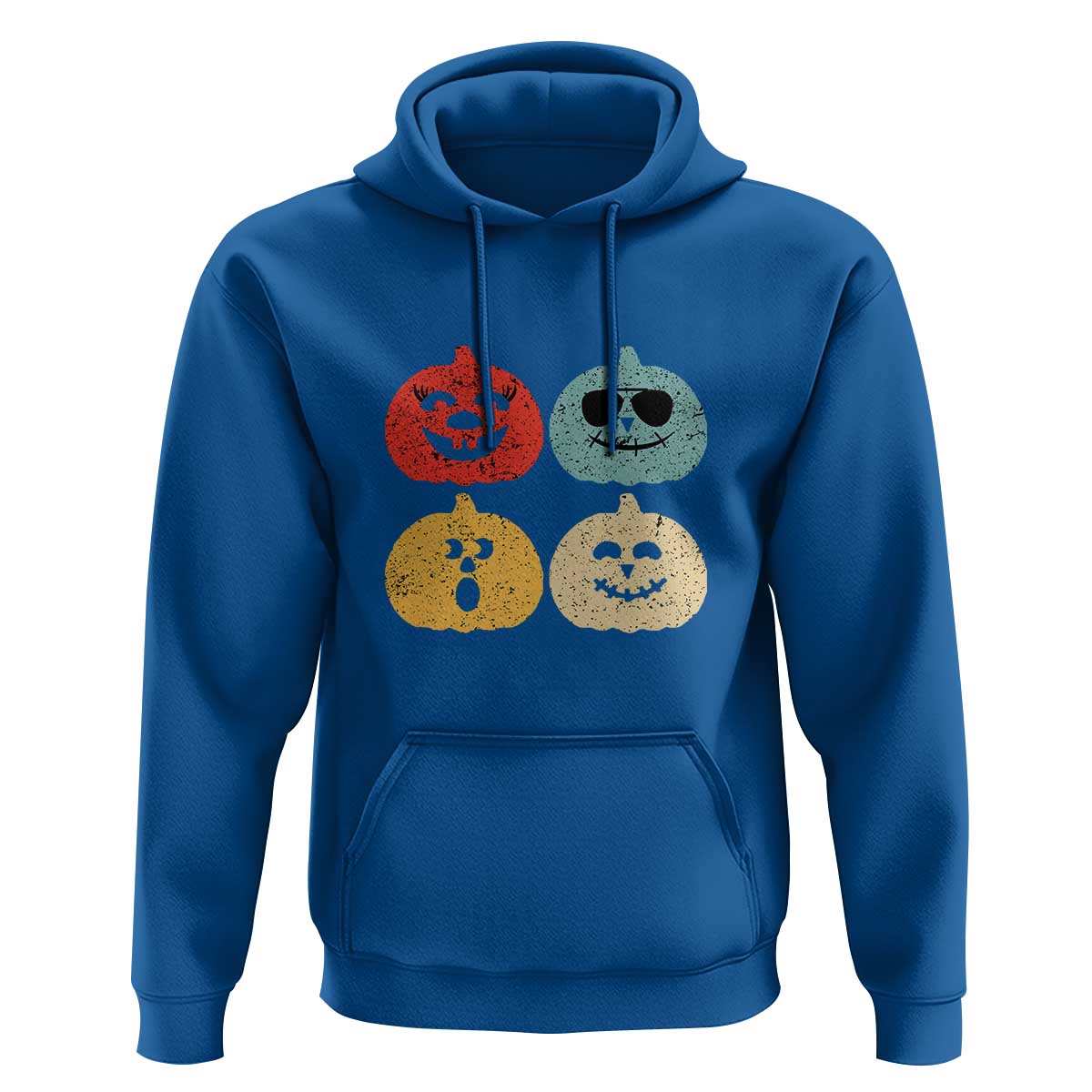 Retro Vintage Halloween Pumpkin Funny Gift Hoodie