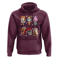 Horror Movie Summer Popsicle Halloween Ice Cream Summerween Hoodie