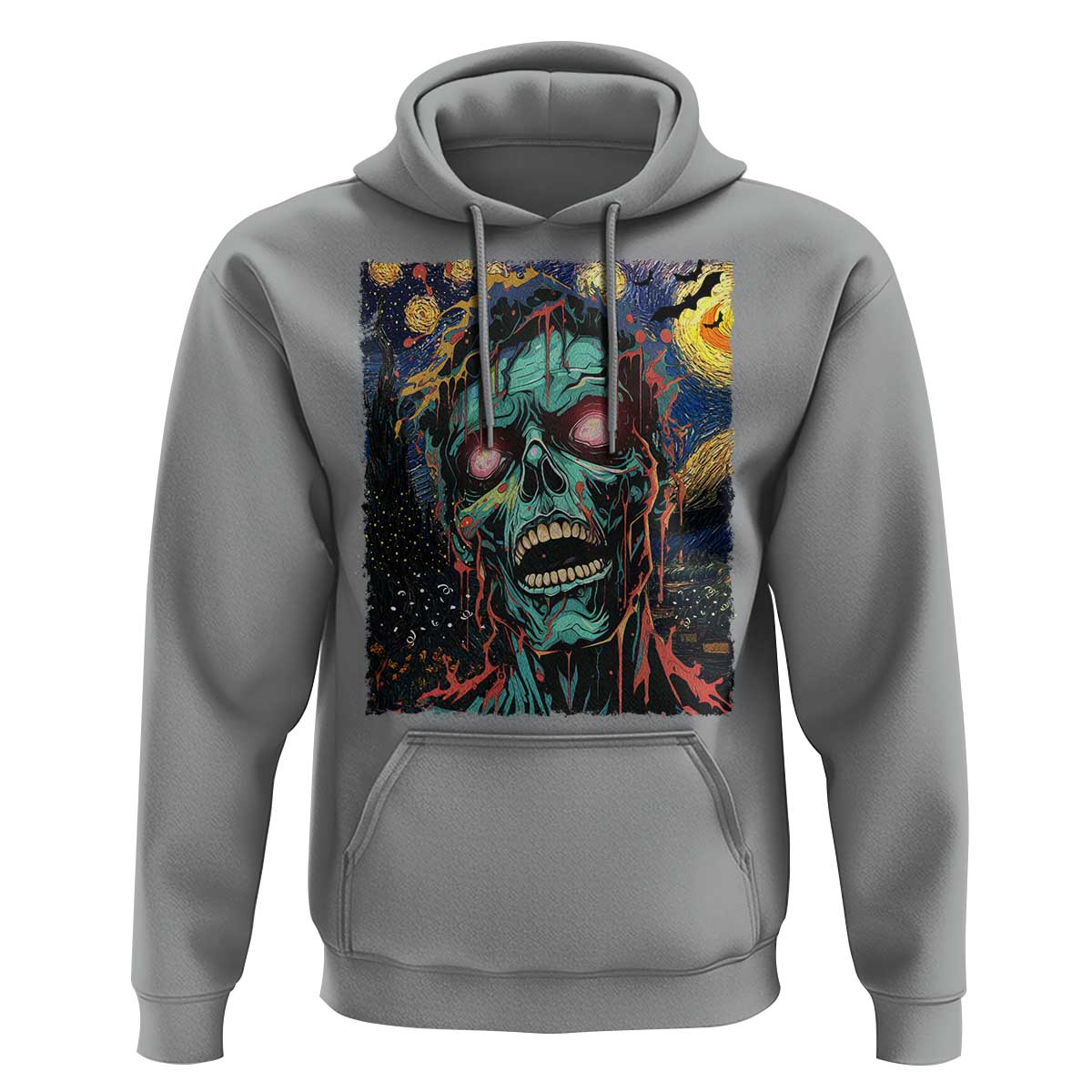 Horror Halloween Van Gogh Starry Night Hoodie