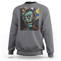 Horror Halloween Van Gogh Starry Night Sweatshirt - Wonder Print Shop