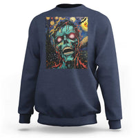 Horror Halloween Van Gogh Starry Night Sweatshirt - Wonder Print Shop