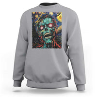 Horror Halloween Van Gogh Starry Night Sweatshirt - Wonder Print Shop