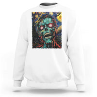 Horror Halloween Van Gogh Starry Night Sweatshirt - Wonder Print Shop