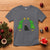 Cute Cat Christmas T Shirt Kitty Cat Lover Xmas Tree Lights - Wonder Print Shop