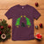 Cute Cat Christmas T Shirt Kitty Cat Lover Xmas Tree Lights - Wonder Print Shop
