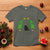 Cute Cat Christmas T Shirt Kitty Cat Lover Xmas Tree Lights - Wonder Print Shop