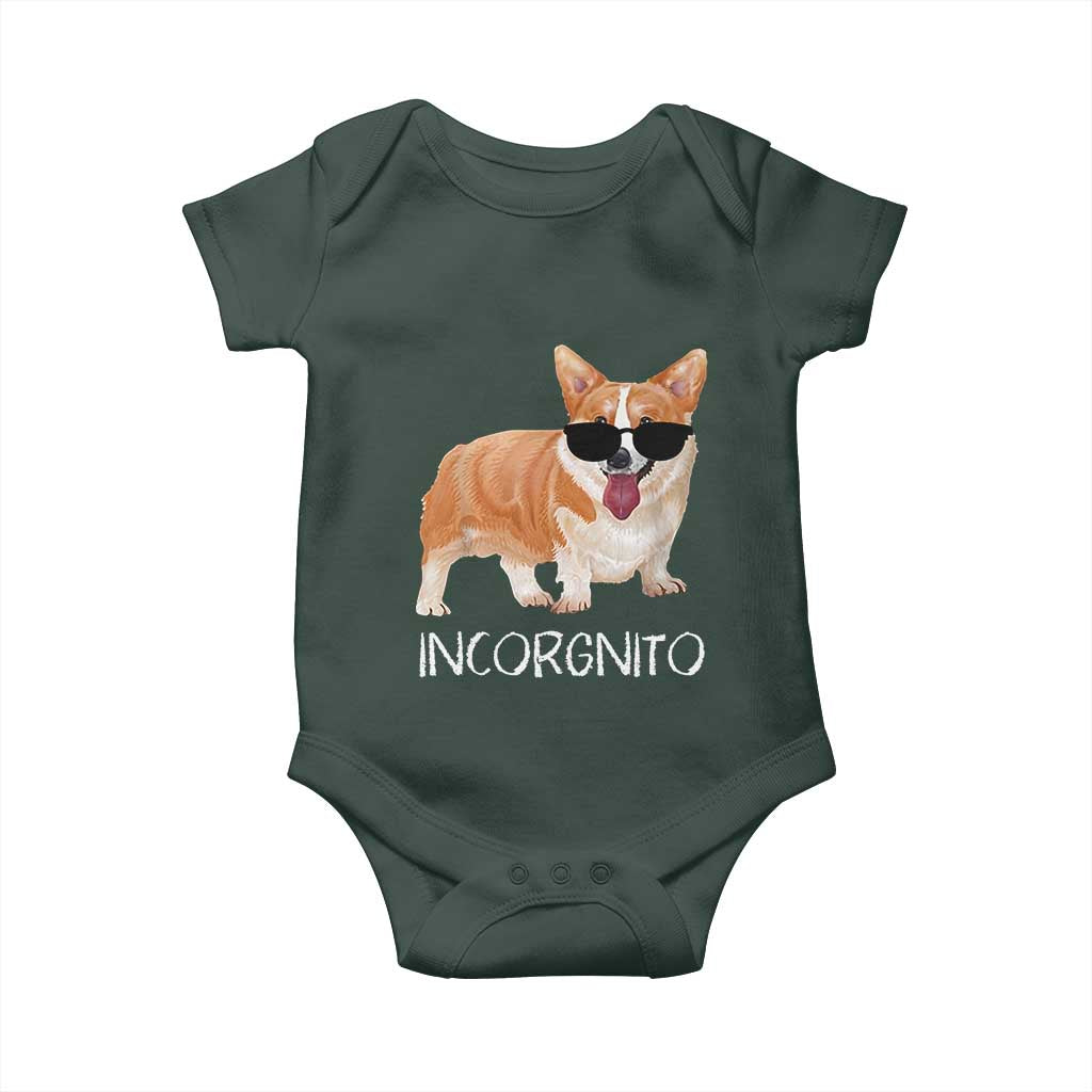 Incorgnito Funny Welsh Corgi Owner Dog Lover Baby Onesie