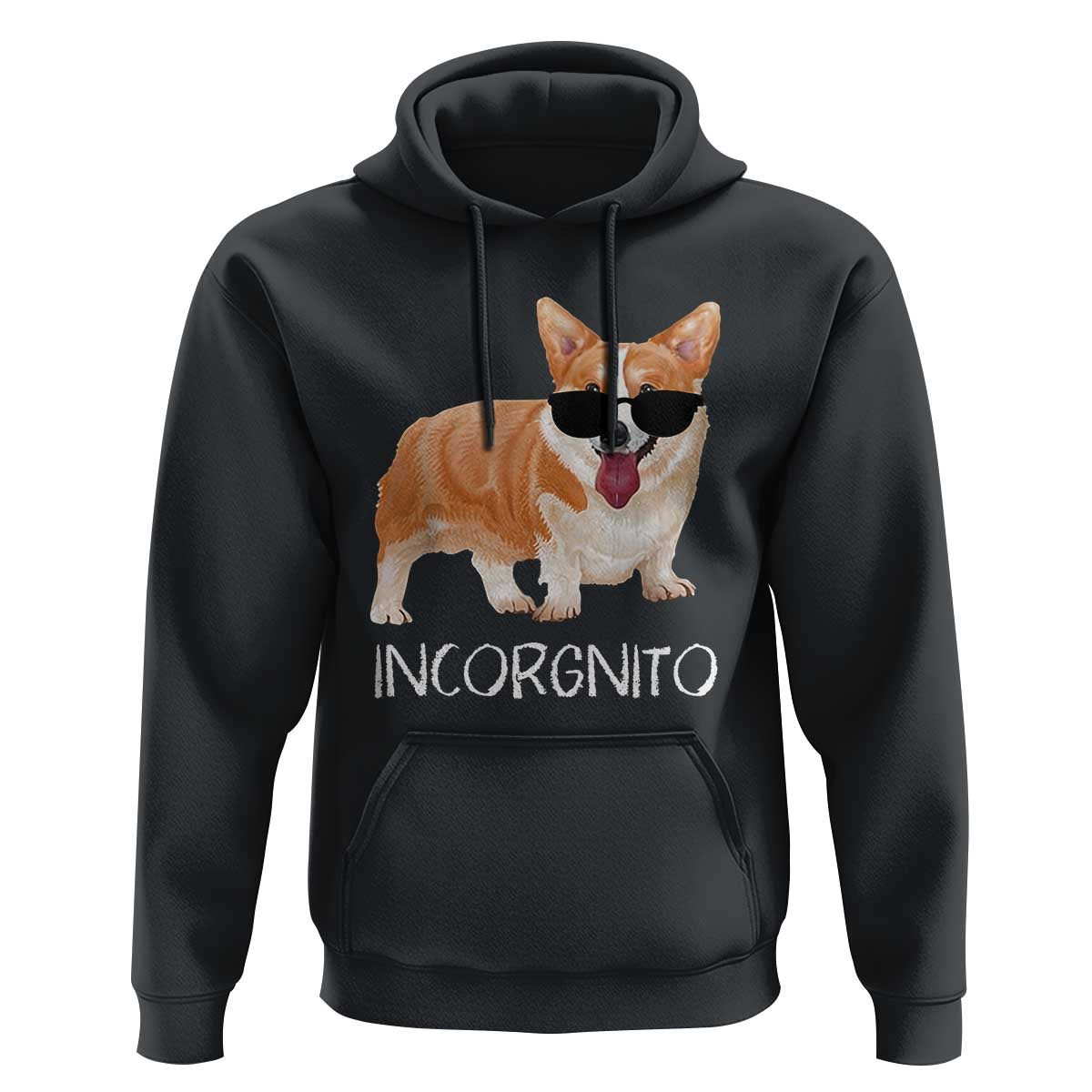 Incorgnito Funny Welsh Corgi Owner Dog Lover Hoodie