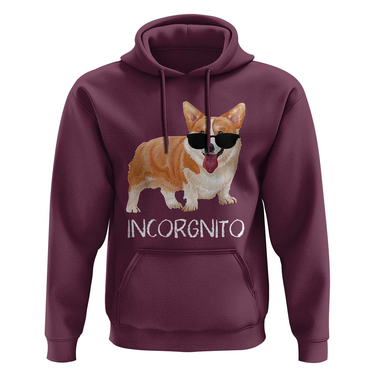 Incorgnito Funny Welsh Corgi Owner Dog Lover Hoodie