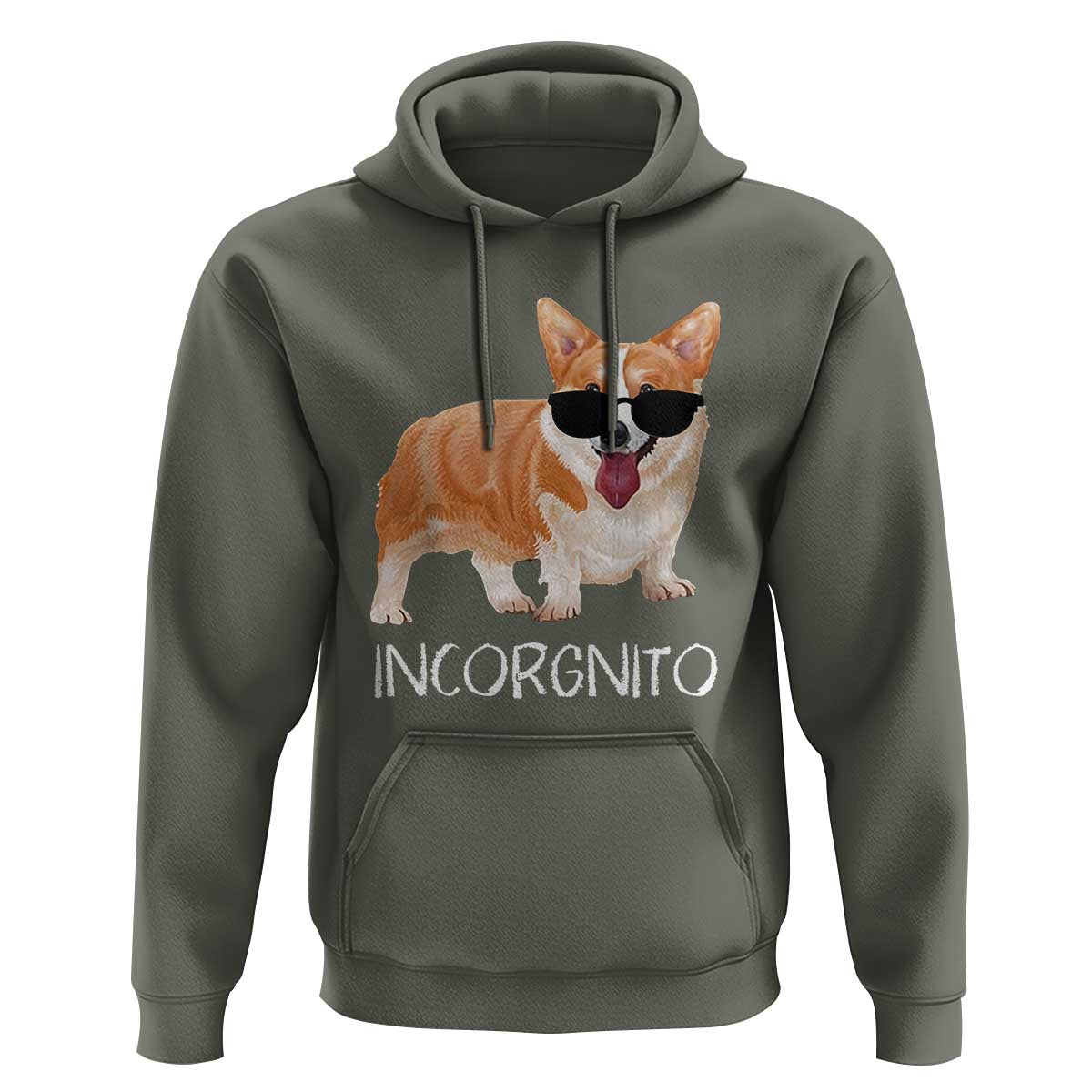Incorgnito Funny Welsh Corgi Owner Dog Lover Hoodie