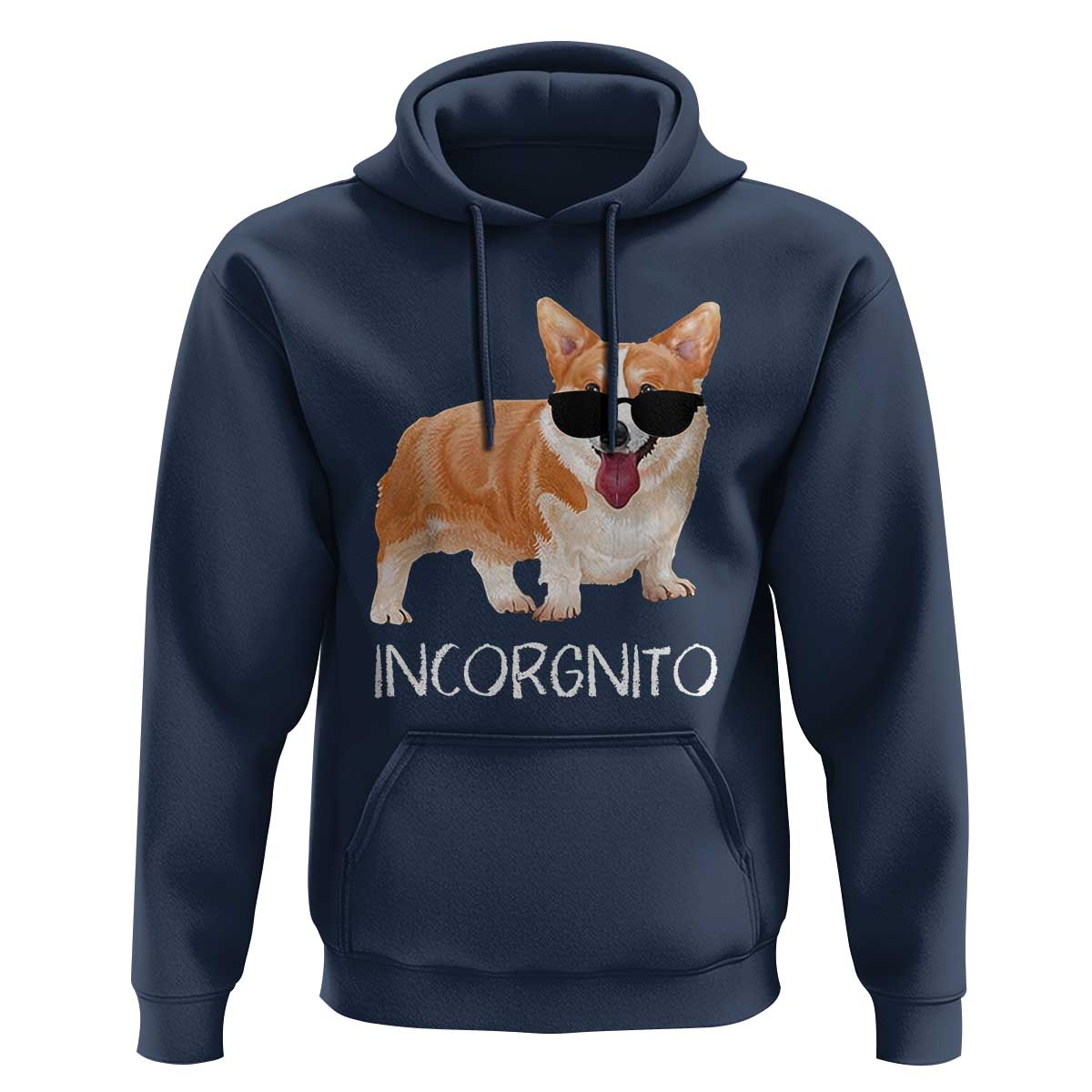 Incorgnito Funny Welsh Corgi Owner Dog Lover Hoodie