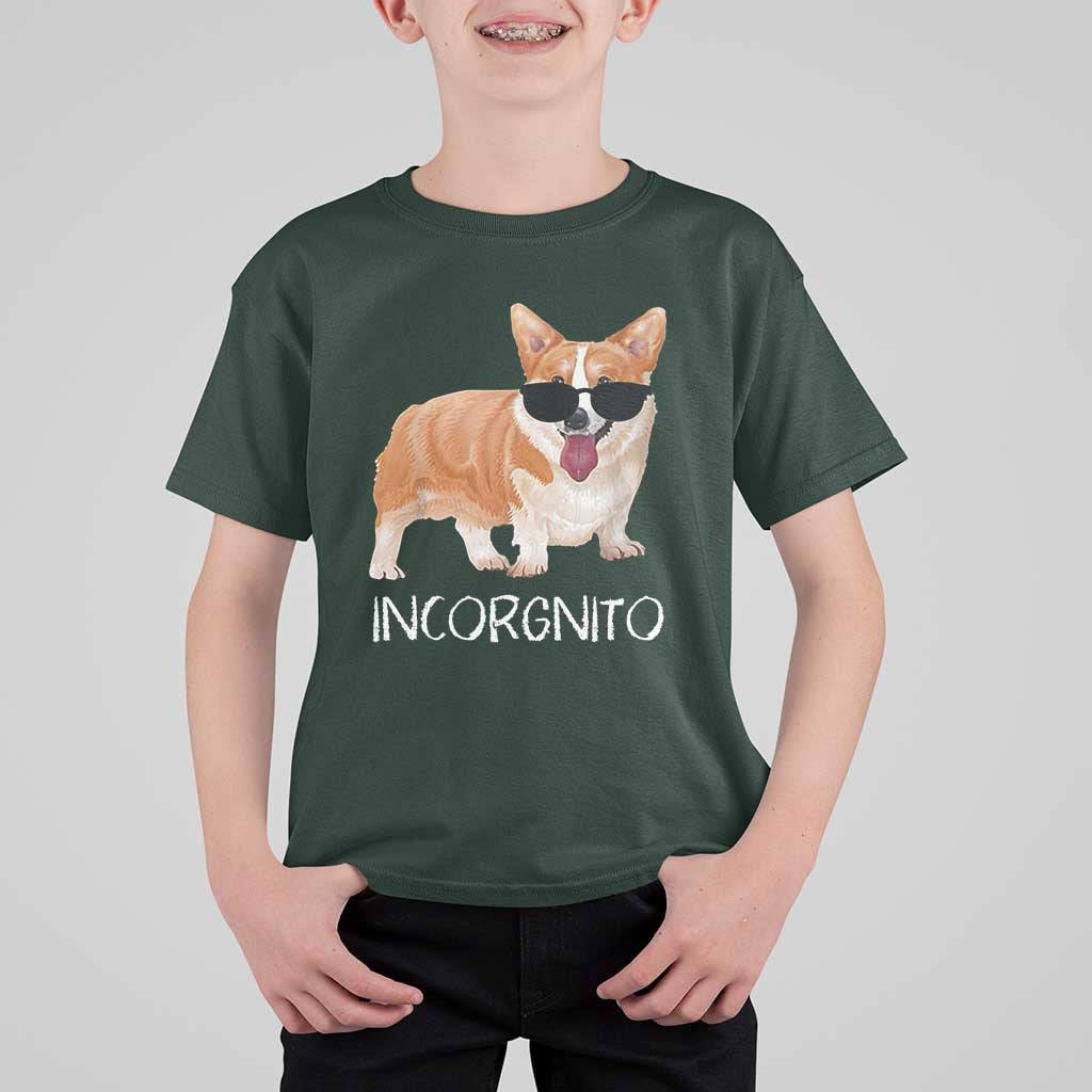 Incorgnito Funny Welsh Corgi Owner Dog Lover T Shirt For Kid - Wonder Print Shop