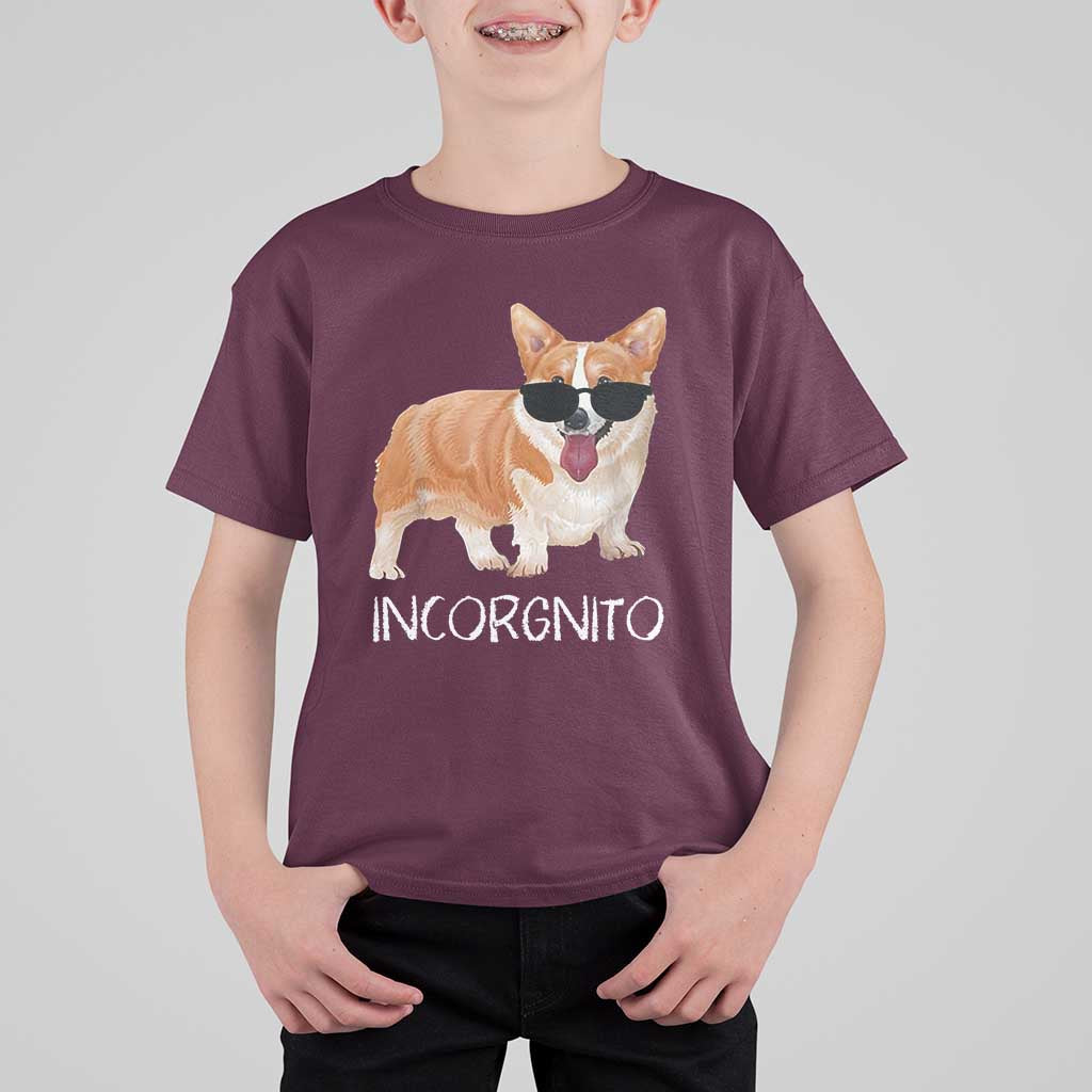 Incorgnito Funny Welsh Corgi Owner Dog Lover T Shirt For Kid - Wonder Print Shop