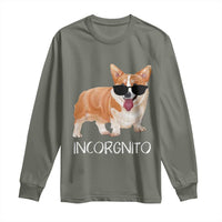 Incorgnito Funny Welsh Corgi Owner Dog Lover Long Sleeve Shirt