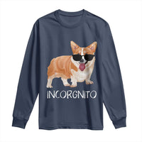 Incorgnito Funny Welsh Corgi Owner Dog Lover Long Sleeve Shirt