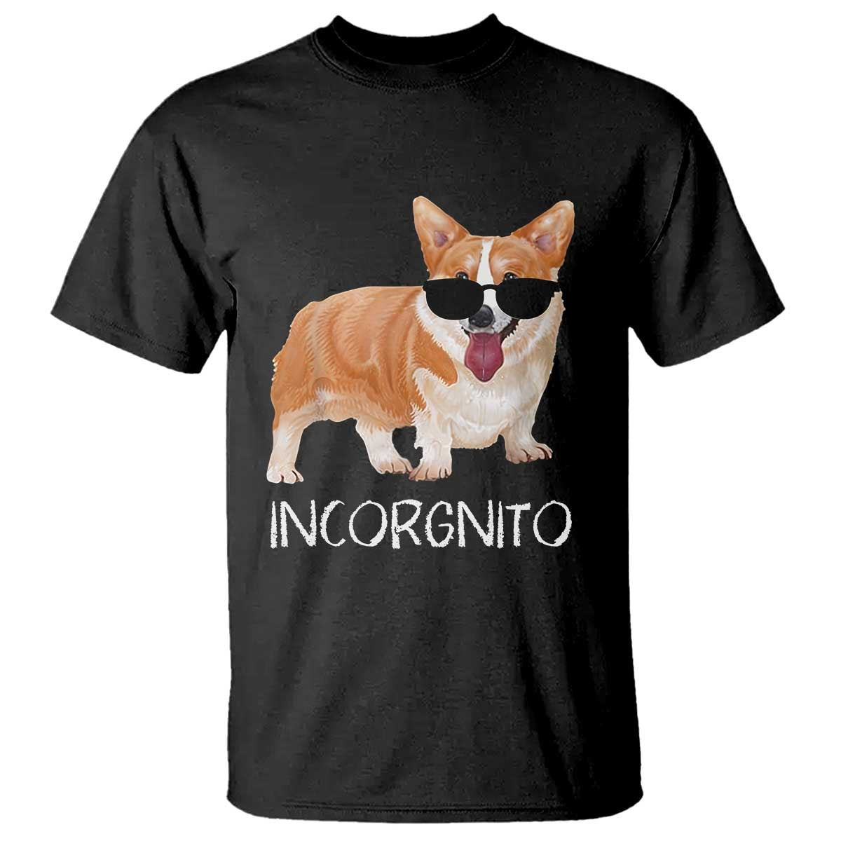 Incorgnito Funny Welsh Corgi Owner Dog Lover T Shirt - Wonder Print Shop