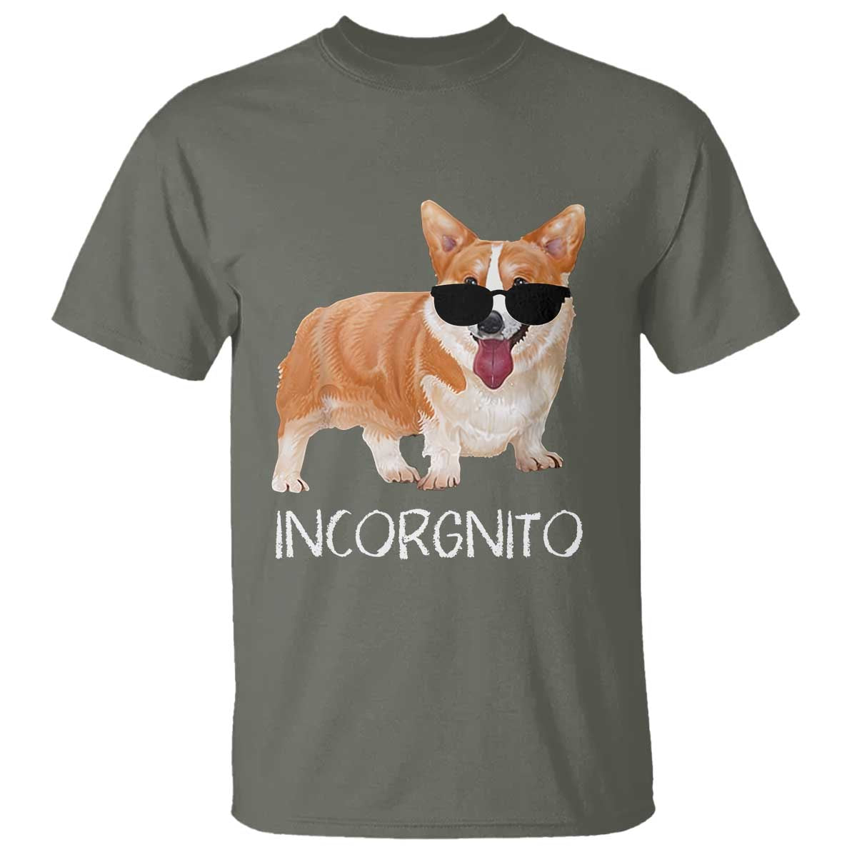 Incorgnito Funny Welsh Corgi Owner Dog Lover T Shirt - Wonder Print Shop