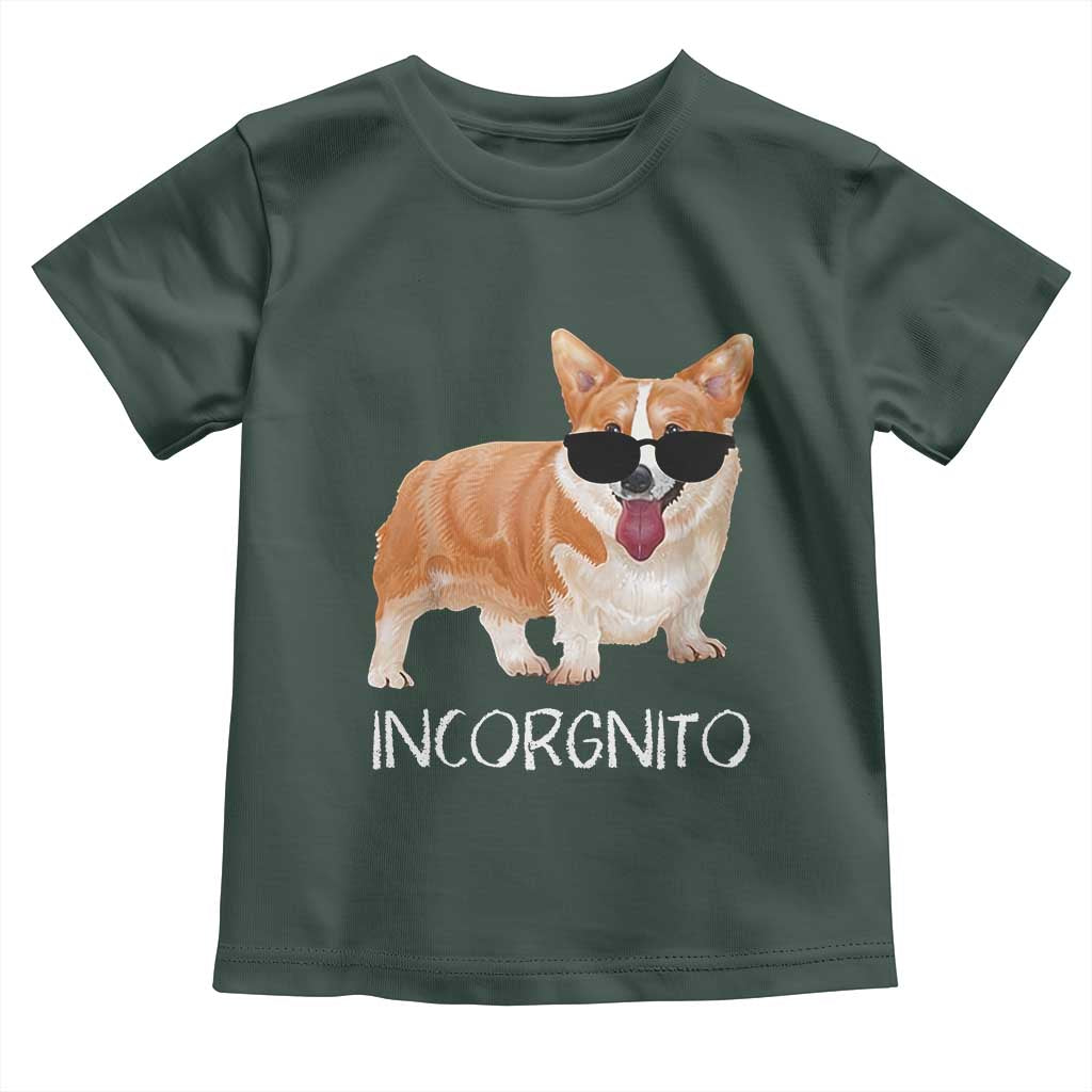 Incorgnito Funny Welsh Corgi Owner Dog Lover Toddler T Shirt
