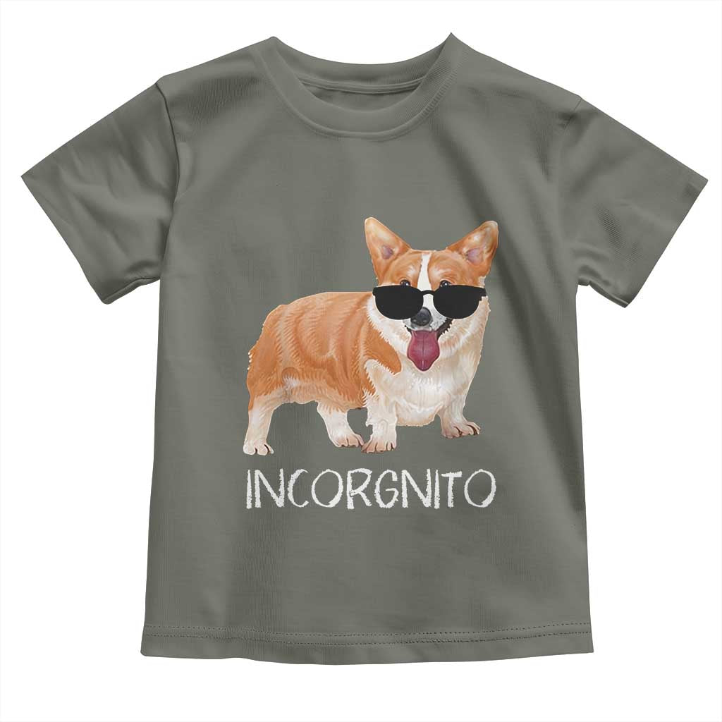 Incorgnito Funny Welsh Corgi Owner Dog Lover Toddler T Shirt
