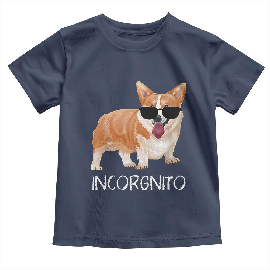 Incorgnito Funny Welsh Corgi Owner Dog Lover Toddler T Shirt