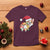Christmas Corgi Dog T Shirt Cute Animal Pet Puppy Lover Gift Xmas Lights - Wonder Print Shop
