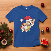 Christmas Corgi Dog T Shirt Cute Animal Pet Puppy Lover Gift Xmas Lights - Wonder Print Shop