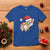 Christmas Corgi Dog T Shirt Cute Animal Pet Puppy Lover Gift Xmas Lights - Wonder Print Shop