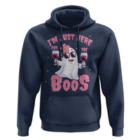 Halloween Women Ghost Cute Funny Hoodie I'm Just Here For The Boos