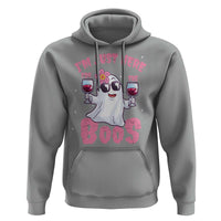 Halloween Women Ghost Cute Funny Hoodie I'm Just Here For The Boos