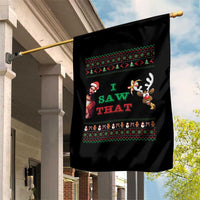 Jesus I Saw That Meme Garden Flag Funny Ugly Christmas Religious Christian - Wonder Print Shop