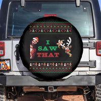 Jesus I Saw That Meme Spare Tire Cover Funny Ugly Christmas Religious Christian - Wonder Print Shop
