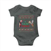 Jesus I Saw That Meme Baby Onesie Funny Ugly Christmas Religious Christian - Wonder Print Shop