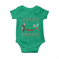 Jesus I Saw That Meme Baby Onesie Funny Ugly Christmas Religious Christian - Wonder Print Shop