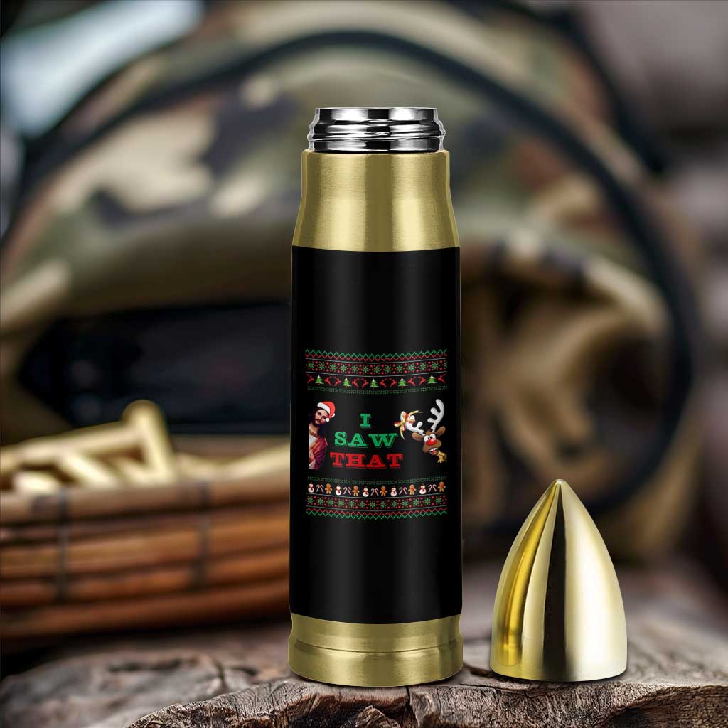 Jesus I Saw That Meme Bullet Tumbler Funny Ugly Christmas Religious Christian - Wonder Print Shop