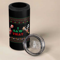 Jesus I Saw That Meme 4 in 1 Can Cooler Tumbler Funny Ugly Christmas Religious Christian - Wonder Print Shop