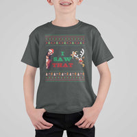 Jesus I Saw That Meme T Shirt For Kid Funny Ugly Christmas Religious Christian - Wonder Print Shop