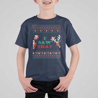 Jesus I Saw That Meme T Shirt For Kid Funny Ugly Christmas Religious Christian - Wonder Print Shop