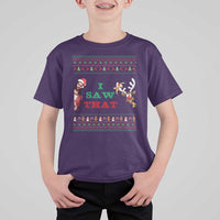 Jesus I Saw That Meme T Shirt For Kid Funny Ugly Christmas Religious Christian - Wonder Print Shop