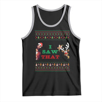 Jesus I Saw That Meme Tank Top Funny Ugly Christmas Religious Christian - Wonder Print Shop