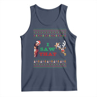 Jesus I Saw That Meme Tank Top Funny Ugly Christmas Religious Christian - Wonder Print Shop