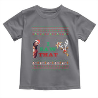 Jesus I Saw That Meme Toddler T Shirt Funny Ugly Christmas Religious Christian - Wonder Print Shop