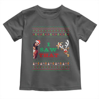 Jesus I Saw That Meme Toddler T Shirt Funny Ugly Christmas Religious Christian - Wonder Print Shop
