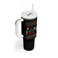 Jesus I Saw That Meme Tumbler With Handle Funny Ugly Christmas Religious Christian - Wonder Print Shop