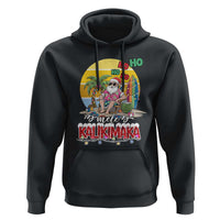 Mele Kalikimaka Hawaiian Christmas In July Hawaii Santa Hoodie Xmas Family Beach Vacation