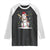 Christmas Baseball Player Raglan Shirt Snowman Balls Xmas Gifts Santa Sports Men Boys